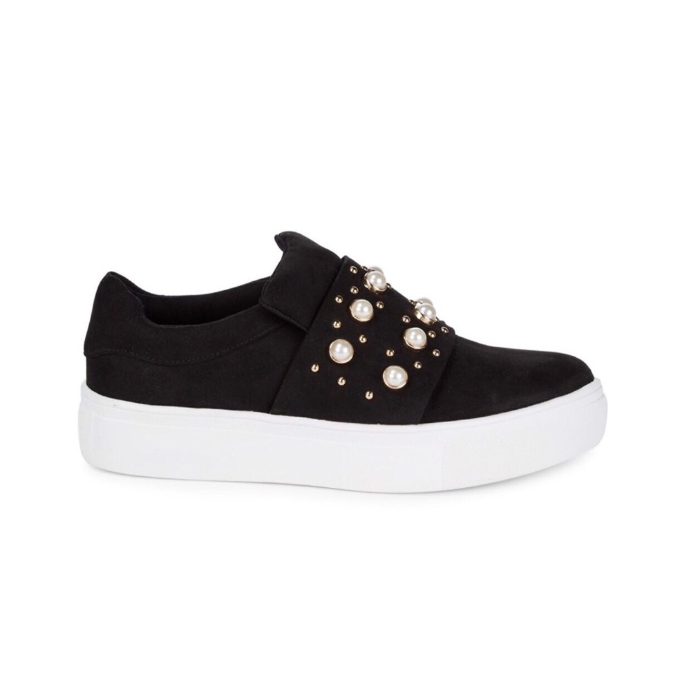 Steve Madden Ditmars Embellished Slip On Sneaker - Picture 3 of 8